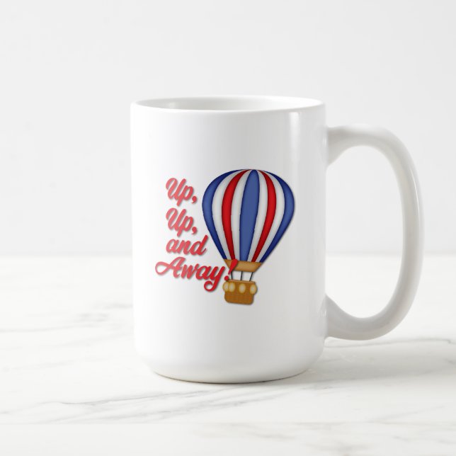 Up, Up and Away Coffee Mug (Right)