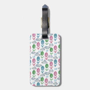 Up Up and Away Hot Air Balloon Luggage Tag