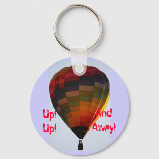 Up! Up!, And Away! Keychain