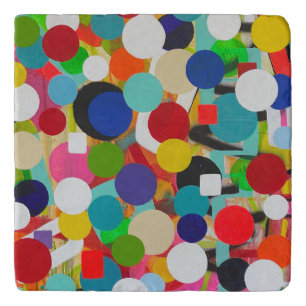 Up Up and Away Marble Trivet