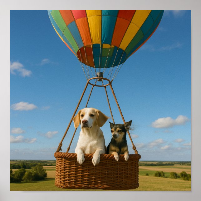 "Up, Up and Away" Poster (Front)