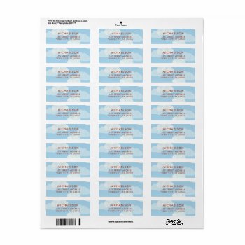 Up Up And Away Return Address Label by Whimzy_Designs at Zazzle