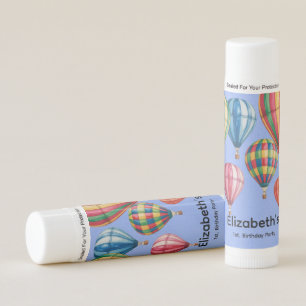 Up Up & Away 1st. Birthday Party Favor Lip Balm