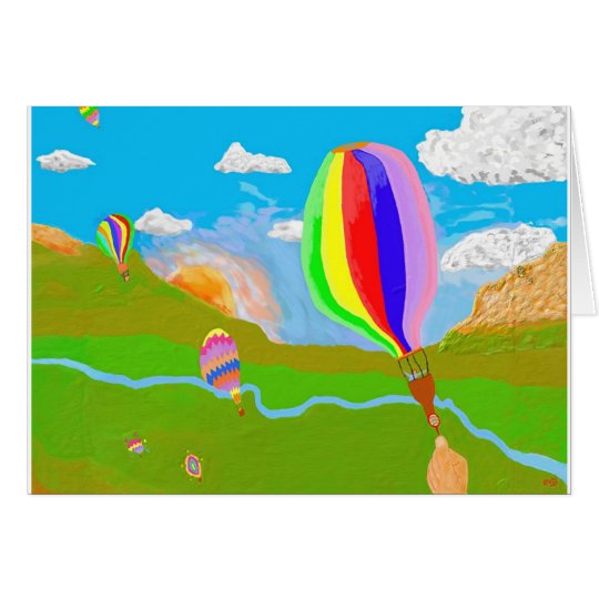 Up Up Up And Away Card