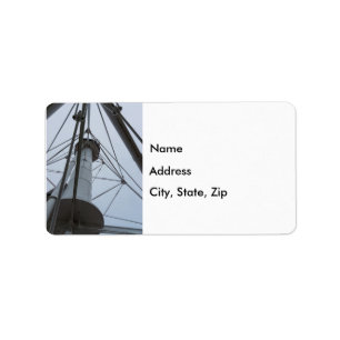 Up Whitefish Point Address Label