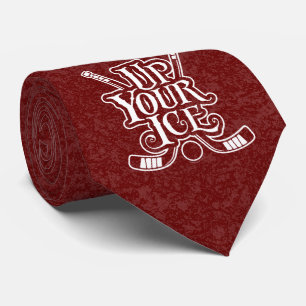 Up Your Ice (Hockey) Neck Tie