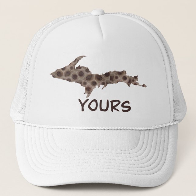 Up-yours, Upper Pennsylvania humor, funny Trucker Hat (Front)