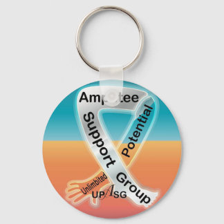 (UPASG)UnLIMBited Potential Amputee Support Group Keychain