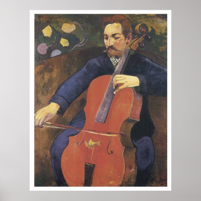 Upaupa Schneklud, 1894 Paul Gauguin Poster (Front)