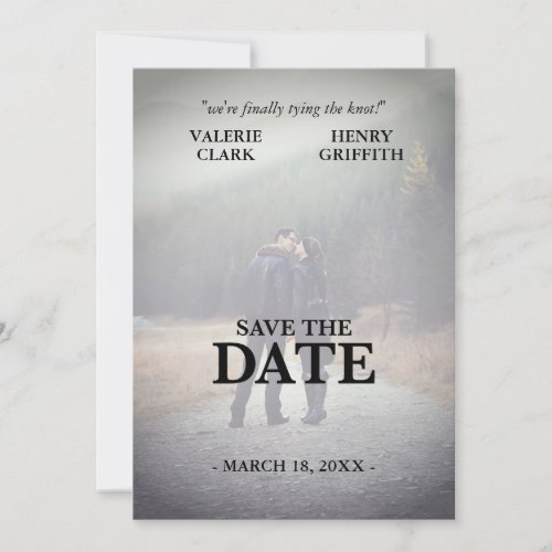 Upcoming Movie Film  Photo Save The Date