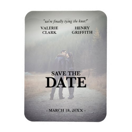 Upcoming Movie Film  Photo Save The Date Magnet