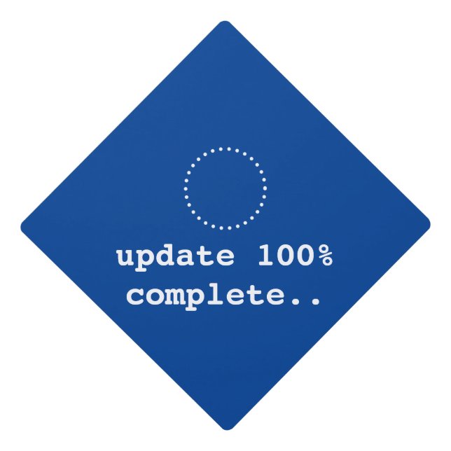 update complete graduation cap topper (Front)