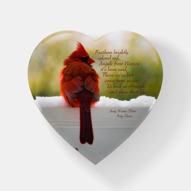 Updated "Angels From Heaven It's Been Said" Paperweight (Front)