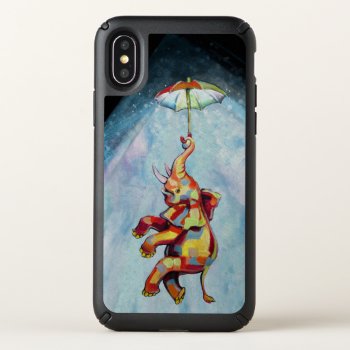 Updated Elephant Umbrella Speck iPhone X Case
