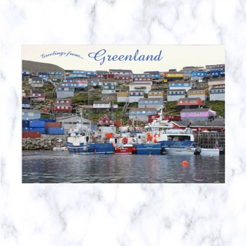 Upernavik Greenland Postcard