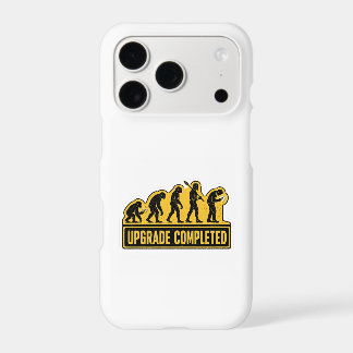 Upgrade Completed Funny Evolution iPhone 17 Pro Case