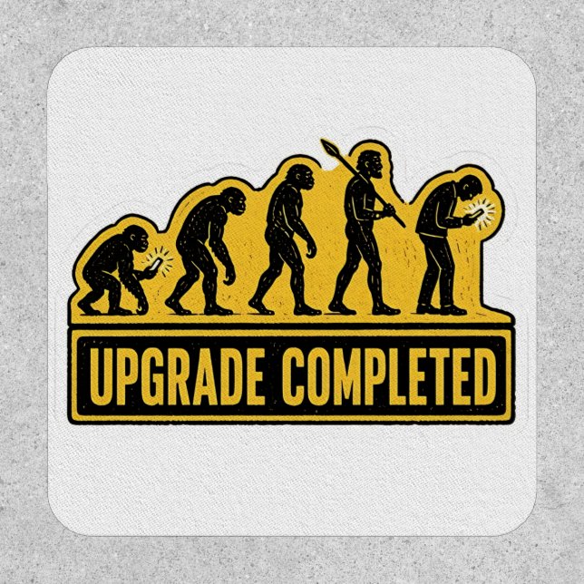 Upgrade Completed Funny Evolution  Patch (Front)