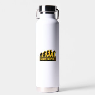 Upgrade Completed Funny Evolution Water Bottle