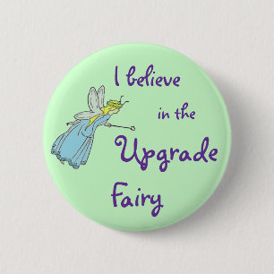 Upgrade Fairy Believer Cruise Pinback Button