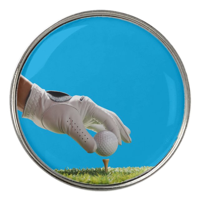 Upgrade Your Golf Accessories with Custom  Golf Ball Marker (Front)