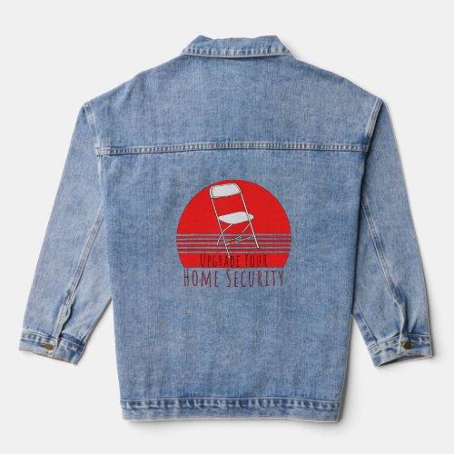 Upgrade Your Home Security Denim Jacket