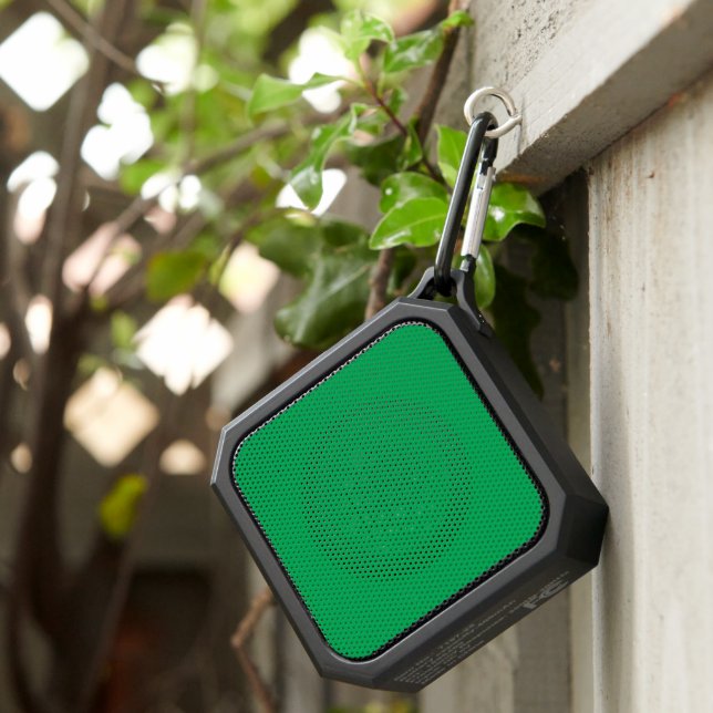 Upgrade Your Web Design with a Green Background Bluetooth Speaker (Inisitu)