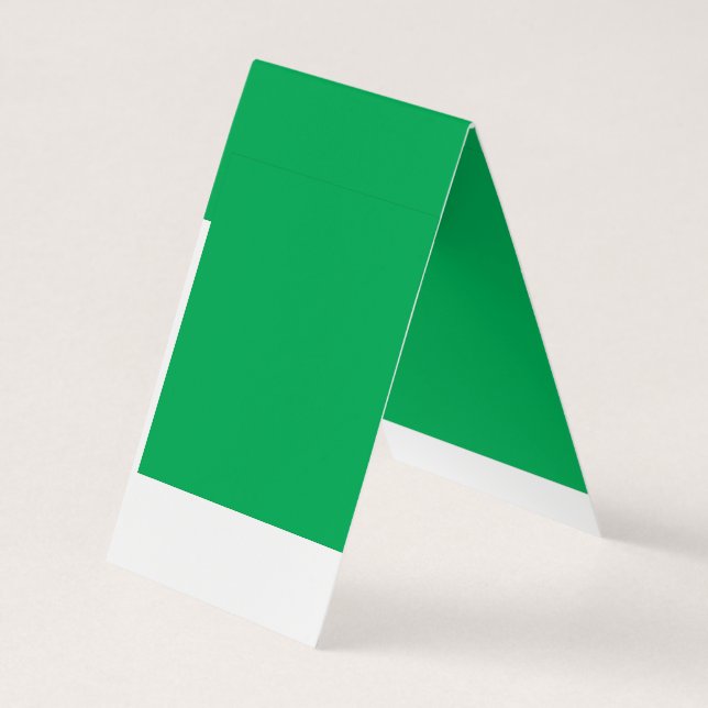 Upgrade Your Web Design with a Green Background Business Card (Back)