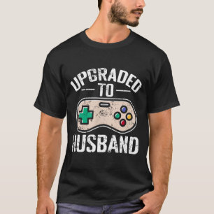 Upgraded Husband Graphic Art T-Shirt