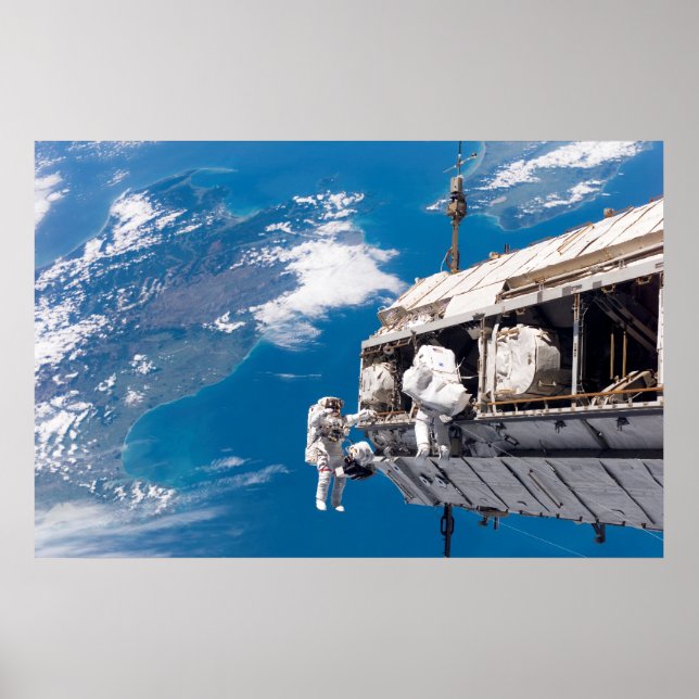Upgrading the International Space Station Poster (Front)