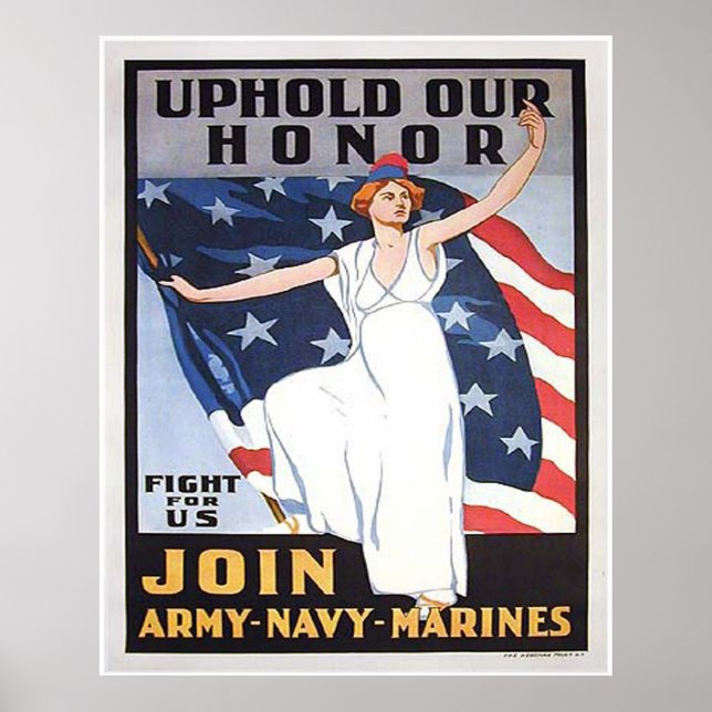 Uphold Our Honor Poster (Front)