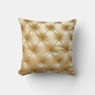 Upholstery luxurious sofa leather pattern backgro throw pillow