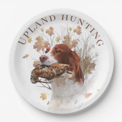 Upland Game Bird Hunting Paper Plates