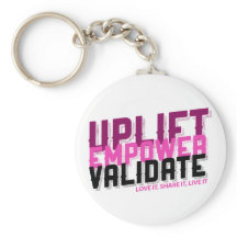Uplift, Empower, Validate - Younique Keychain