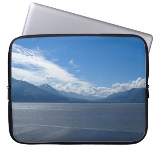 Uplifting Alaska Mountains Laptop Sleeve
