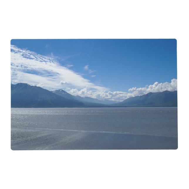 Uplifting Alaska Mountains Placemat (Front)