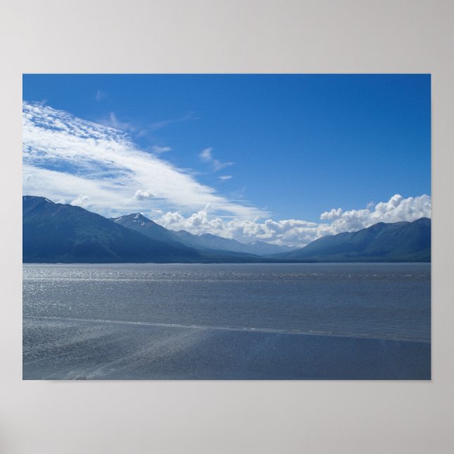 Uplifting Alaska Mountains Poster (Front)