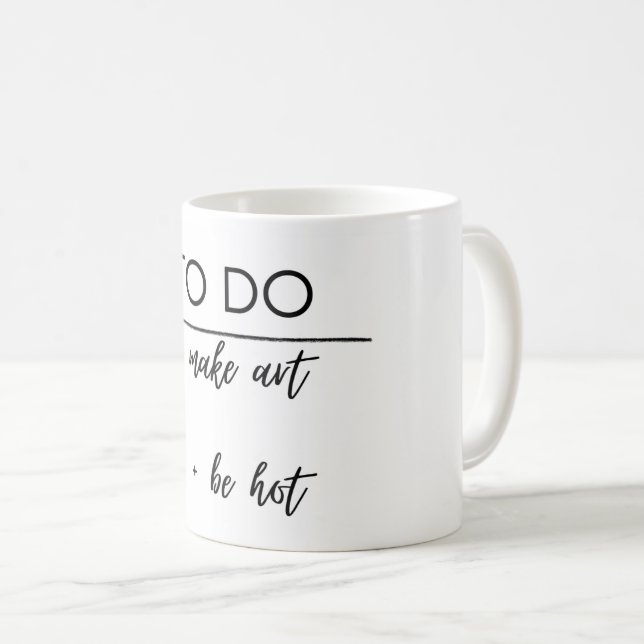 Uplifting Coffee Mug for Work and Study (Front Right)