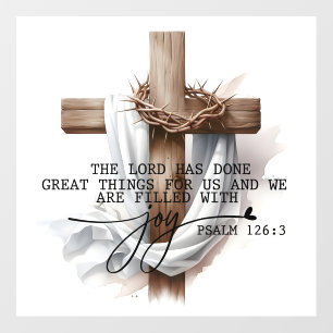 Uplifting Faith-Inspired Wall Art Wall Decal
