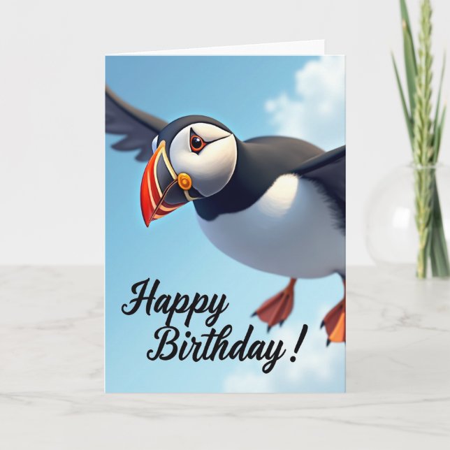 Uplifting Flight Birthday Card (Front)