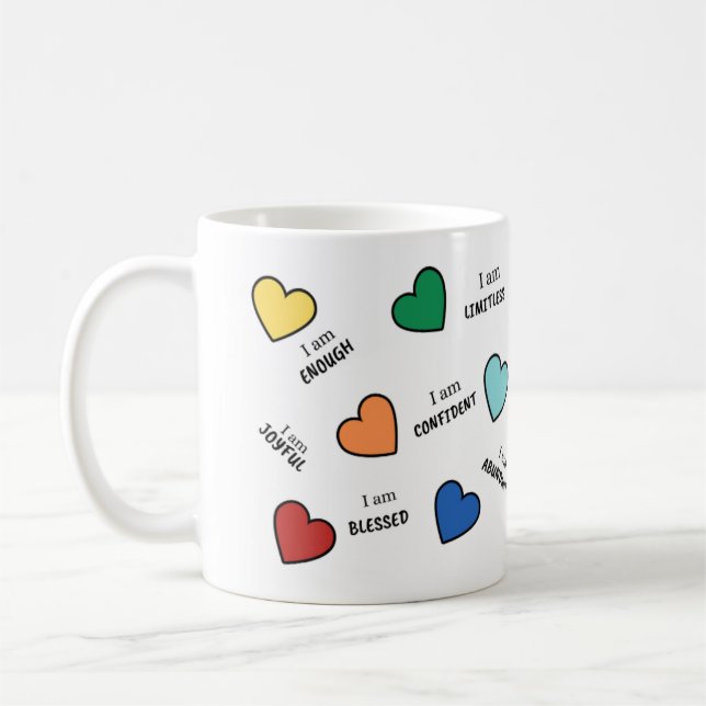 Uplifting & Motivational Coffee Mug (Left)