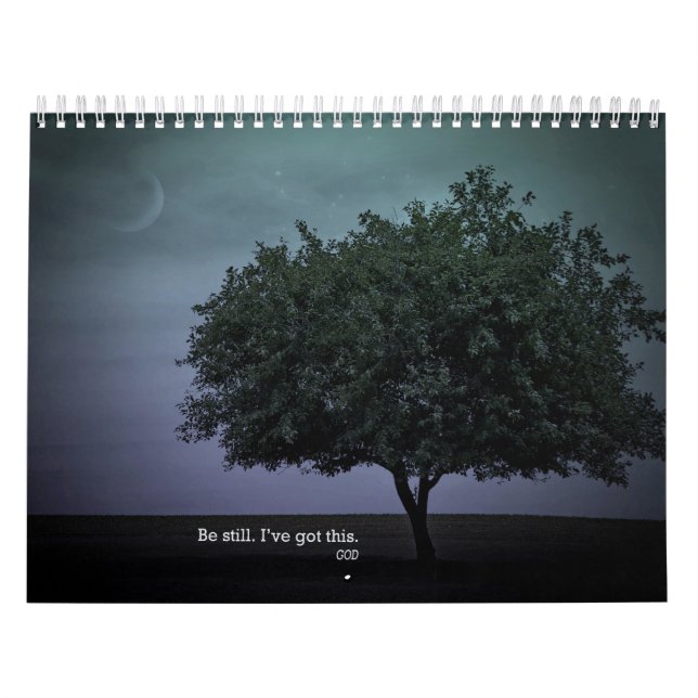 uplifting quotes and photography blend calendar (Cover)