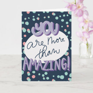 Uplifting Thank You Card with Bubble Letters