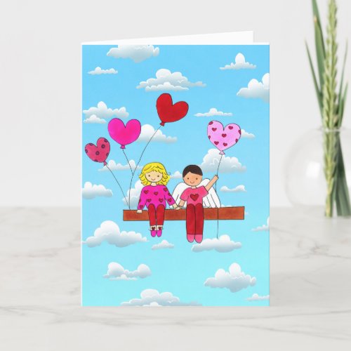 Uplifting Valentines Day Greeting Card