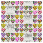 UPLIFTING WILDFLOWER JOHN 3:16 FABRIC