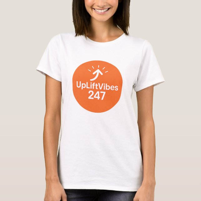 UpLiftVibes247 T-Shirt (Front)