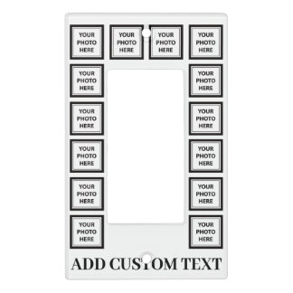 Upload 14 Photos & Add Text – Customize Picture Light Switch Cover