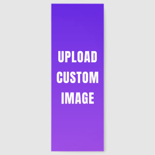 Upload 2 Custom Image - Add Your Own To Print On A Bookmarks