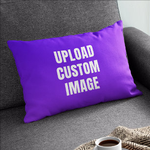 Upload 2 Custom Image - Add Your Own To Print On A Pillow Case