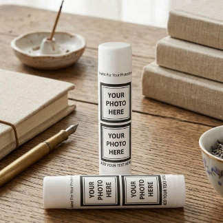 Upload 2 Photos – Simple Picture Lip Balm