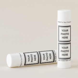 Upload 2 Photos – Simple Picture Lip Balm
